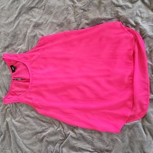 Flowy Hot Pink Tank Top